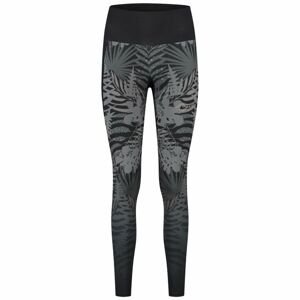Dámské běžecké kalhoty SAGE bez zateplení, černo-šedo-béžové XL