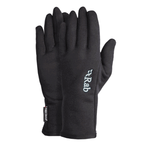 Rukavice Rab Power Stretch Pro Gloves black/BL S