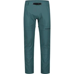 Pánské softshellové kalhoty Nordblanc ENCAPSULATED zelené NBFPM7731_ZKO S