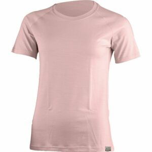 Dámské merino triko Lasting ALEA-3030 růžové S