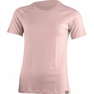 Dámské merino triko Lasting ALEA-3030 růžové L
