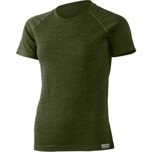 Dámské merino triko Lasting ALEA-6160 zelené XL