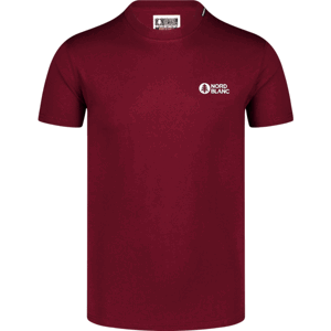 Vínové pánské tričko z organické bavlny SAILBOARD NBSMT7829_CTE M