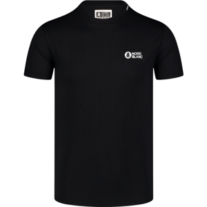 Černé pánské tričko z organické bavlny SAILBOARD NBSMT7829_CRN XL