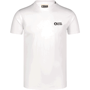 Bílé pánské tričko z organické bavlny SAILBOARD NBSMT7829_BLA M