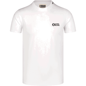Bílé pánské tričko z organické bavlny NATURE NBSMT7830_BLA M