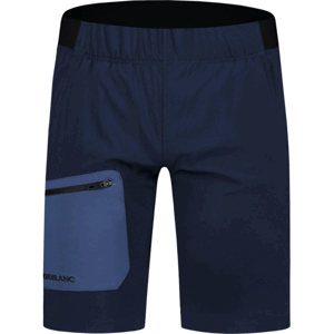 Modré pánské lehké outdoorové kraťasy WAIST NBSPM7908_MOB S