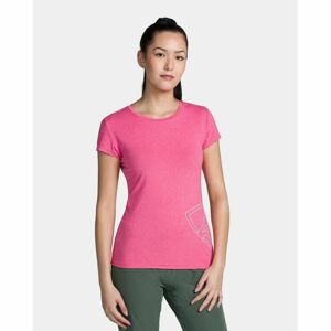 Dámské bavlněné tričko Kilpi LISMAIN-W Růžová 34