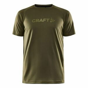 Pánské funkční triko CRAFT CORE Unify Logo zelené 1911786-664000 XXL