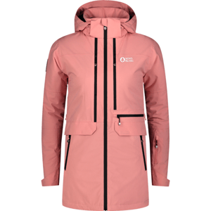 Růžová dámská lyžařská bunda NordBlanc SLEET NBWJL7746_DAR 44