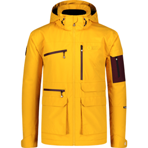 Žlutá pánská lyžařská bunda NordBlanc BLOCKBUSTER NBWJM7740_ZKP M