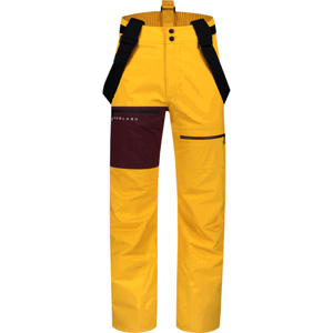 Pánské lyžařské kalhoty NORDBLANC OFF-PISTE žluté NBWP7764_ZKP XXXL