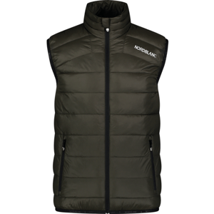Pánská zimní vesta NORDBLANC SOULMATE khaki NBWJM7707_MCZ XL