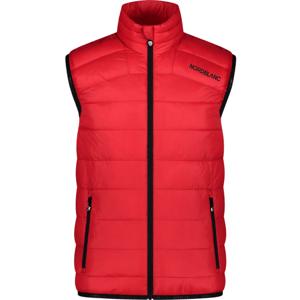 Pánská zimní vesta NORDBLANC SOULMATE červená NBWJM7707_MOC XL