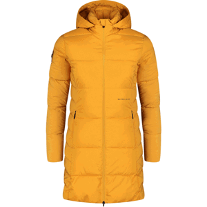 Dámský zimní kabát NORDBLANC METROPOLE žlutý NBWJL7717_OPL 44