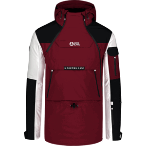 Pánský snowboardový anorak Nordblanc ADAPTABLE vínový NBWJM7751_PLU XL