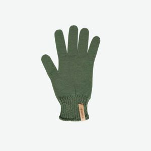 Pletené Merino rukavice Kama RB209 105 zelené S