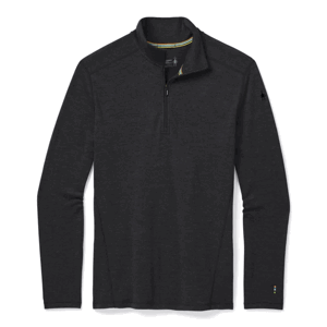 Smartwool M MERINO 250 BASELAYER 1/4 ZIP BOXED charcoal heather Velikost: M pánské triko