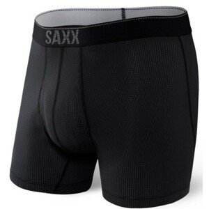 Saxx QUEST QDM BOXER BRIEF FLY black II Velikost: XL boxerky