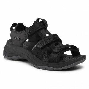 Keen ASTORIA WEST OPEN TOE WOMEN black/black Velikost: 38,5 dámské sandály