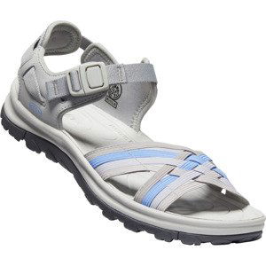 Keen TERRADORA II STRAPPY OPEN TOE WOMEN grey/halogen blue Velikost: 38,5 dámské sandály