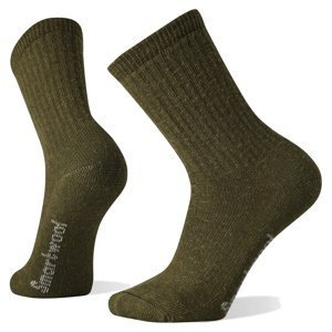 Smartwool HIKE CE FULL CUSHION SOLID CREW military olive Velikost: L ponožky