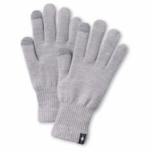 Smartwool LINER GLOVE light gray heather Velikost: S rukavice