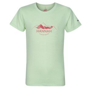 Hannah CORNET JR II paradise green mel Velikost: 110/116 dětské tričko s krátkým rukávem