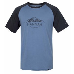 Hannah TAREGAN blue shadow/asphalt Velikost: S pánské tričko s krátkým rukávem