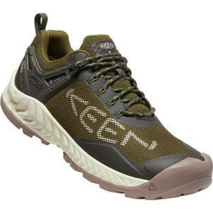 Keen NXIS EVO WP MEN dark olive/black olive Velikost: 42,5 pánské boty