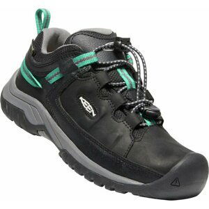 Keen TARGHEE LOW WP YOUTH black/star white Velikost: 38 dětské boty