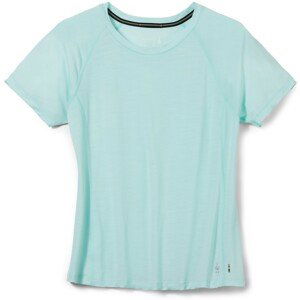 Smartwool W MERINO SPORT ULTRALITE SHORT SLEEVE bleached aqua heather Velikost: XS