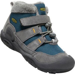 Keen KNOTCH CHUKKA CHILDREN steel grey/blue wing teal Velikost: 27/28 boty