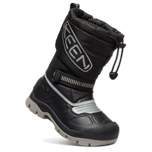 Keen SNOW TROLL WP CHILDREN black/silver Velikost: 30 boty