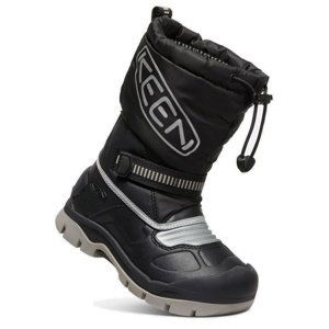 Keen SNOW TROLL WP YOUTH black/silver Velikost: 32/33 dětské boty