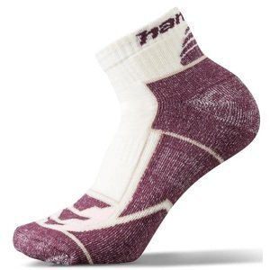 Hannah WALK LITE W natural/grape wine Velikost: M ponožky