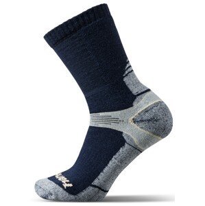 Hannah WALK W dark blue/sky blue Velikost: M dámské ponožky