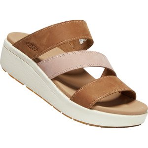 Keen ELLECITY SLIDE WOMEN toasted coconut/fawn Velikost: 39 pantofle