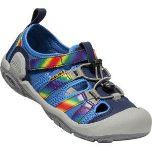 Keen KNOTCH CREEK YOUTH bright cobalt/rainbow tie dye Velikost: 37 dětské sandály