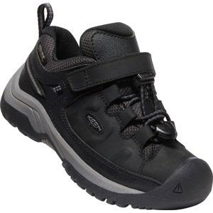 Keen TARGHEE LOW WP CHILDREN black/steel grey Velikost: 31 dětské boty