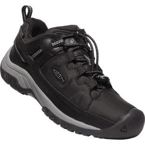 Keen TARGHEE LOW WP YOUTH black/steel grey Velikost: 32/33 dětské boty