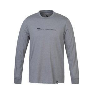 Hannah KIRK steel gray Velikost: XXL pánské tričko - dlouhý rukáv