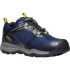 Keen WANDURO LOW WP YOUTH sky captain/evening primrose Velikost: 37 dětské boty