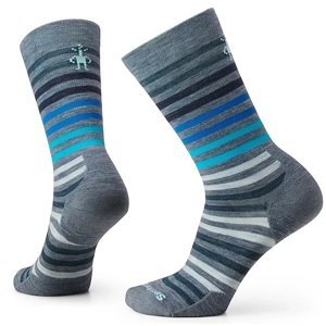 Smartwool EVERY DAY SPRUCE STREET CREW pewter blue Velikost: L ponožky