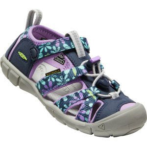 Keen SEACAMP II CNX CHILDREN black iris/african violet Velikost: 27/28