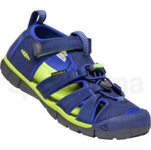 Keen SEACAMP II CNX CHILDREN blue depths/chartreuse Velikost: 24 dětské sandály