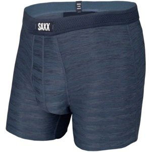 Saxx DROPTEMP COOL MESH BB FLY dark denim heather Velikost: XXL boxerky