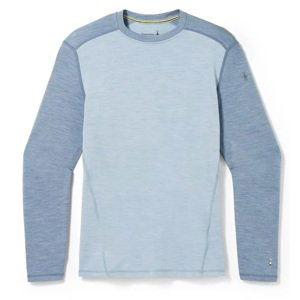 Smartwool CLASSIC THERMAL MERINO BL CREW BOXED pewter blue-lead Velikost: S spodní prádlo