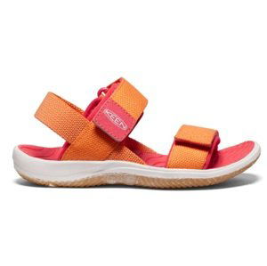 Keen ELLE BACKSTRAP CHILDREN tangerine/cayenne Velikost: 27/28 dětské sandály