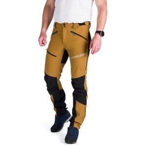 Northfinder DOUG mustard NO-3925OR-520 pánské softshellové kalhoty voděodolné Velikost: L kalhoty